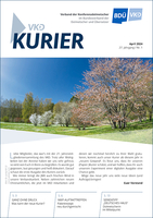 Titelblatt der aktuellen Ausgabe des VKD-Kurier
